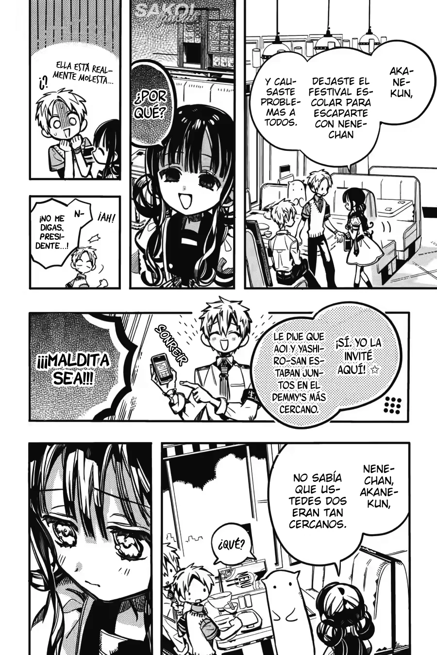 Jibaku Shounen Hanako-kun Capítulo 117 - Página 26