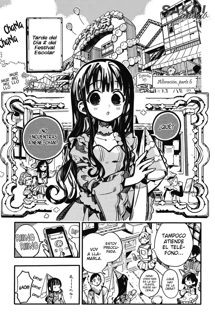 Jibaku Shounen Hanako-kun Capítulo 117 - Página 3
