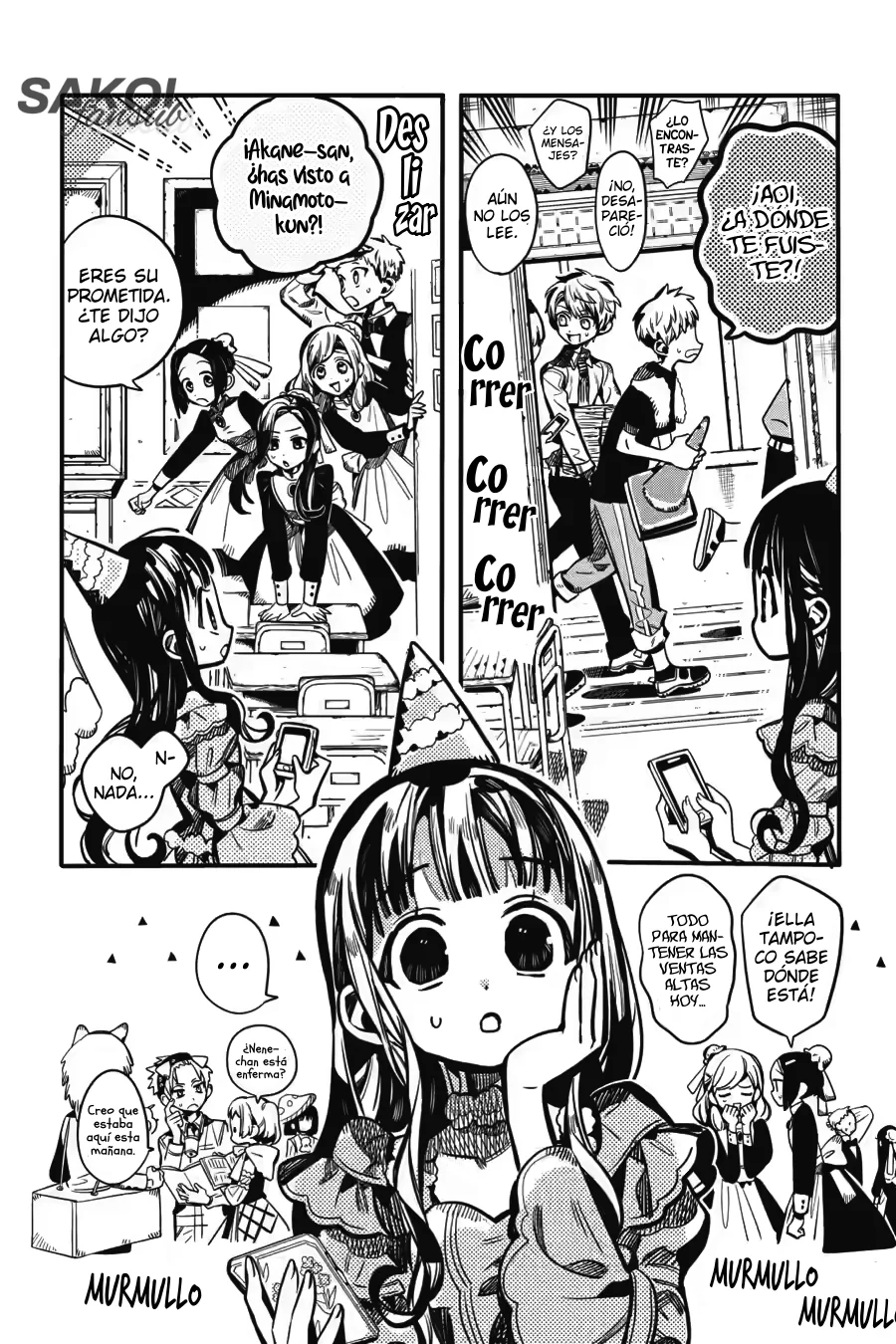 Jibaku Shounen Hanako-kun Capítulo 117 - Página 4