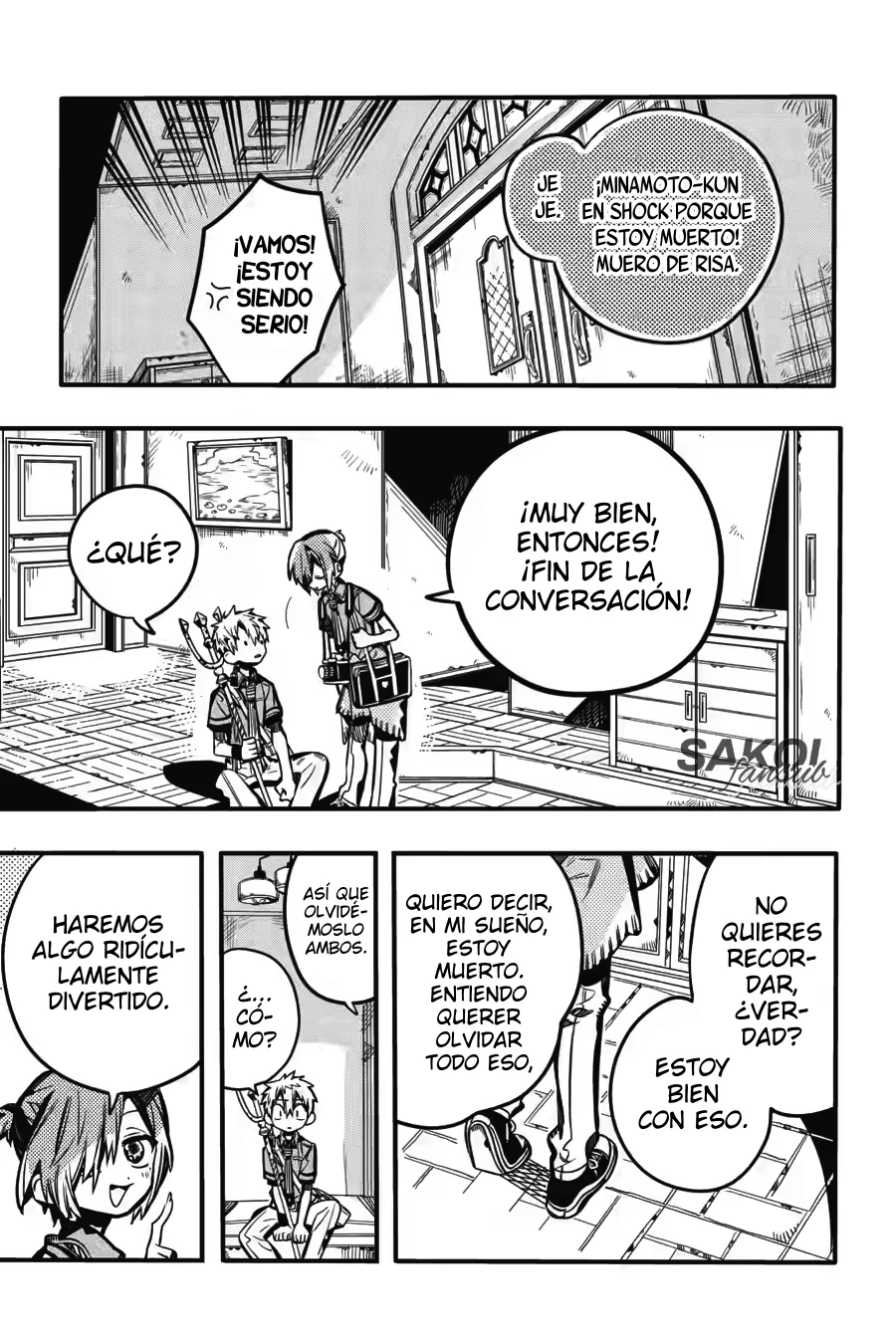 Jibaku Shounen Hanako-kun Capítulo 118 - Página 27