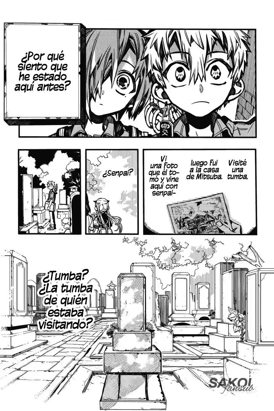 Jibaku Shounen Hanako-kun Capítulo 118 - Página 5