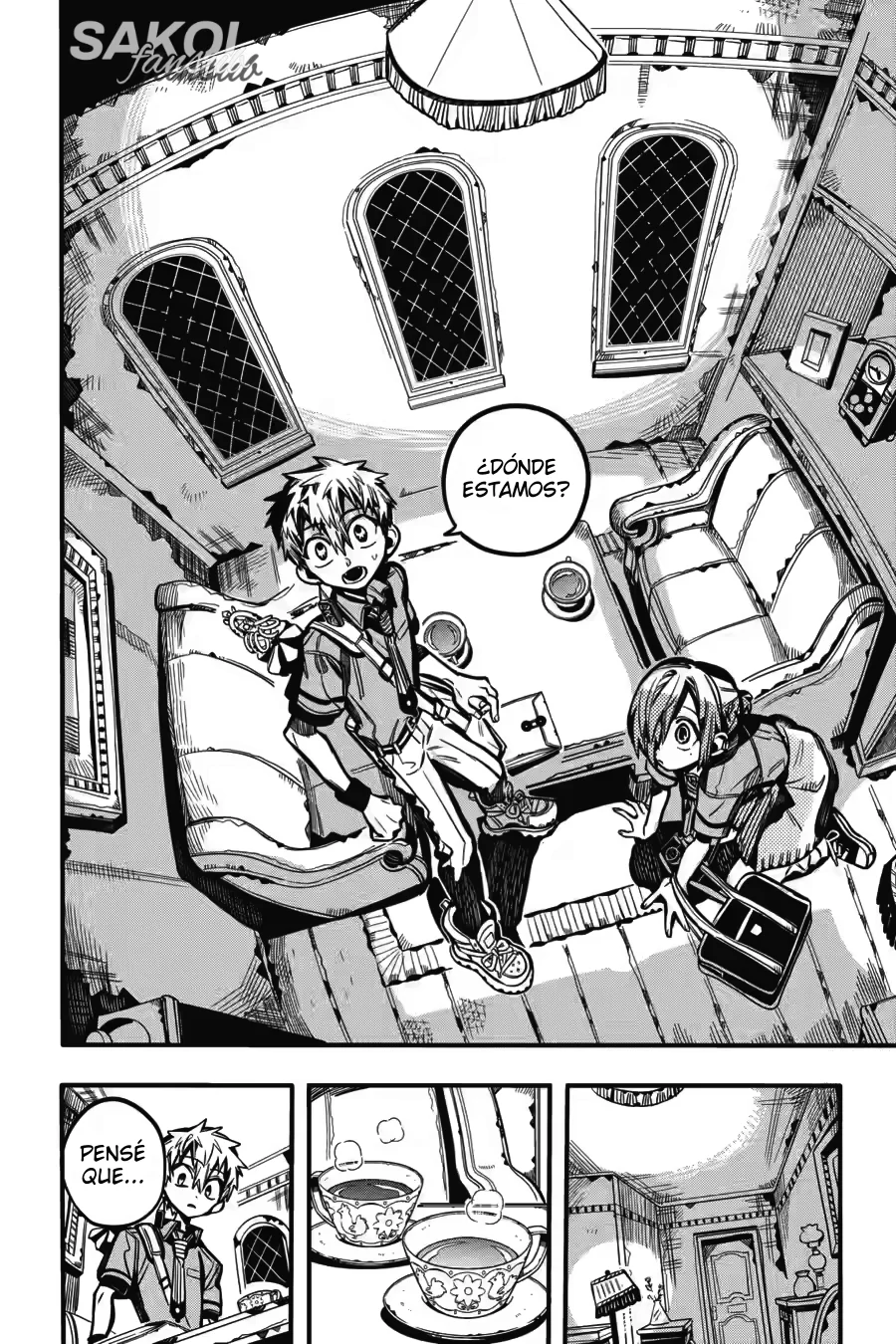 Jibaku Shounen Hanako-kun Capítulo 118 - Página 8