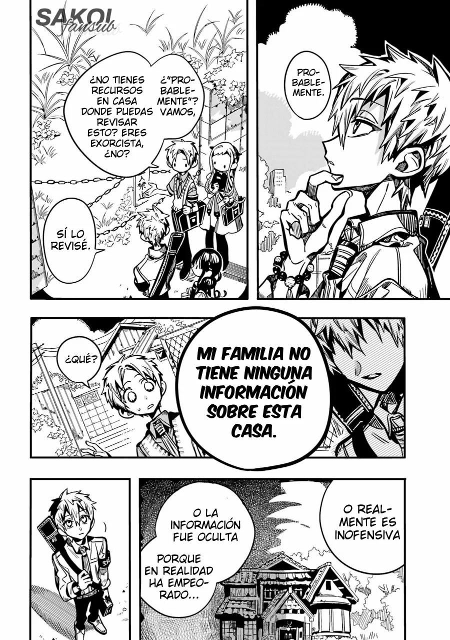 Jibaku Shounen Hanako-kun Capítulo 119 - Página 4