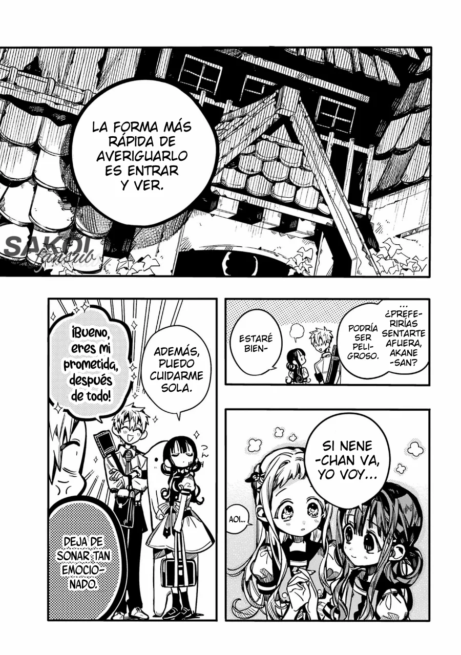 Jibaku Shounen Hanako-kun Capítulo 119 - Página 5
