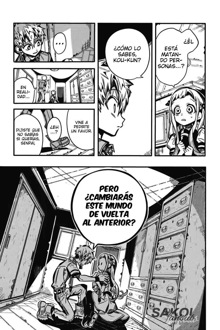 Jibaku Shounen Hanako-kun Capítulo 120 - Página 16