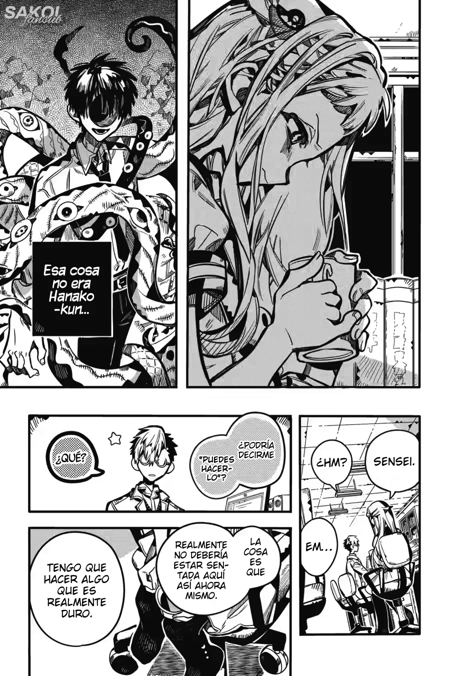 Jibaku Shounen Hanako-kun Capítulo 122 - Página 16