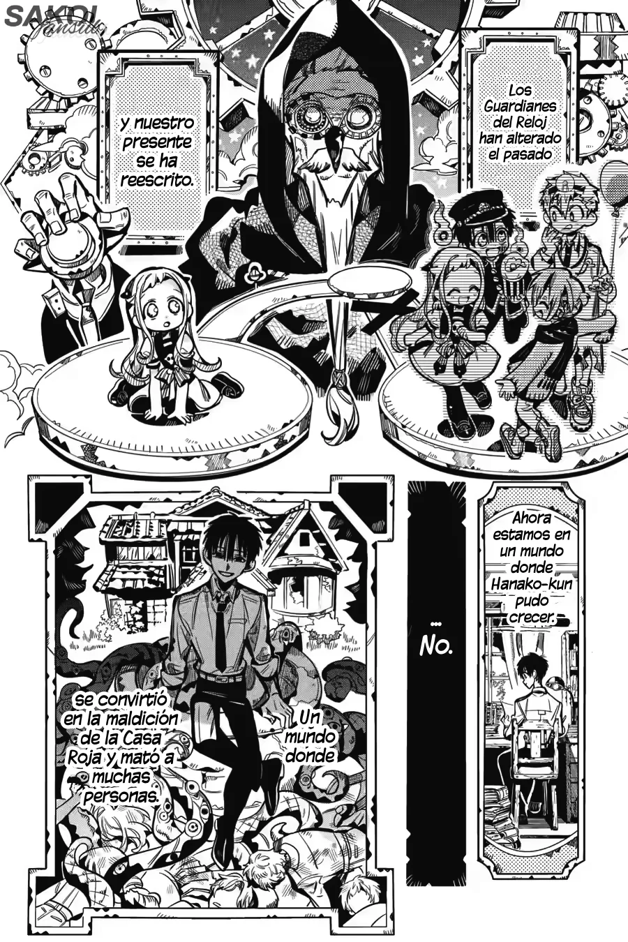 Jibaku Shounen Hanako-kun Capítulo 123 - Página 4