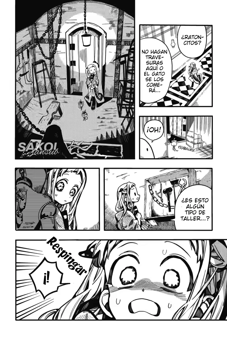 Jibaku Shounen Hanako-kun Capítulo 124 - Página 16