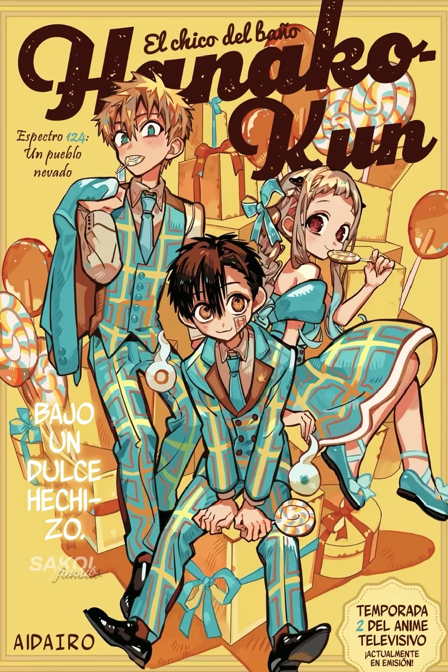 Jibaku Shounen Hanako-kun Capítulo 124 - Página 3