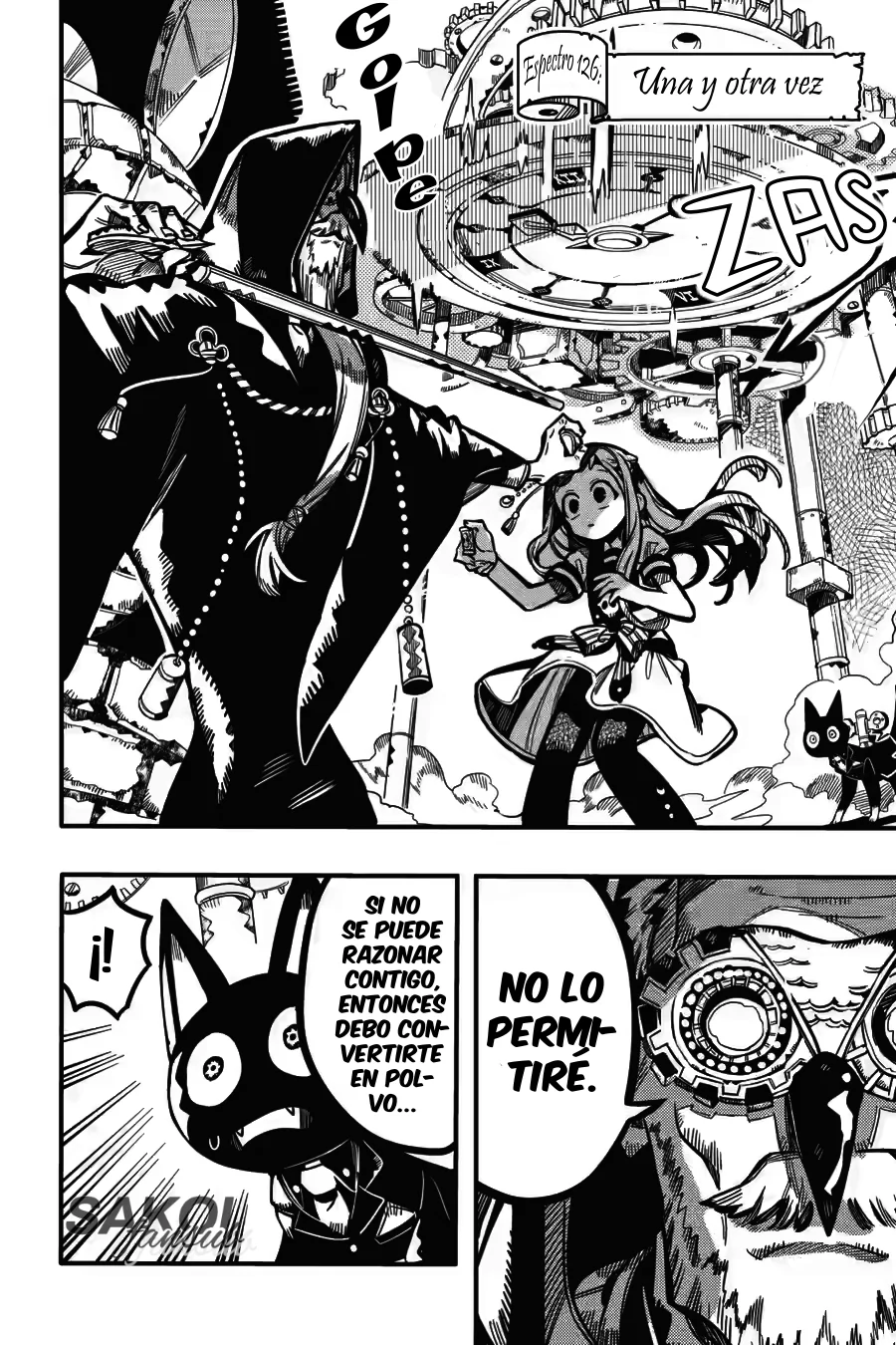 Jibaku Shounen Hanako-kun Capítulo 126 - Página 4