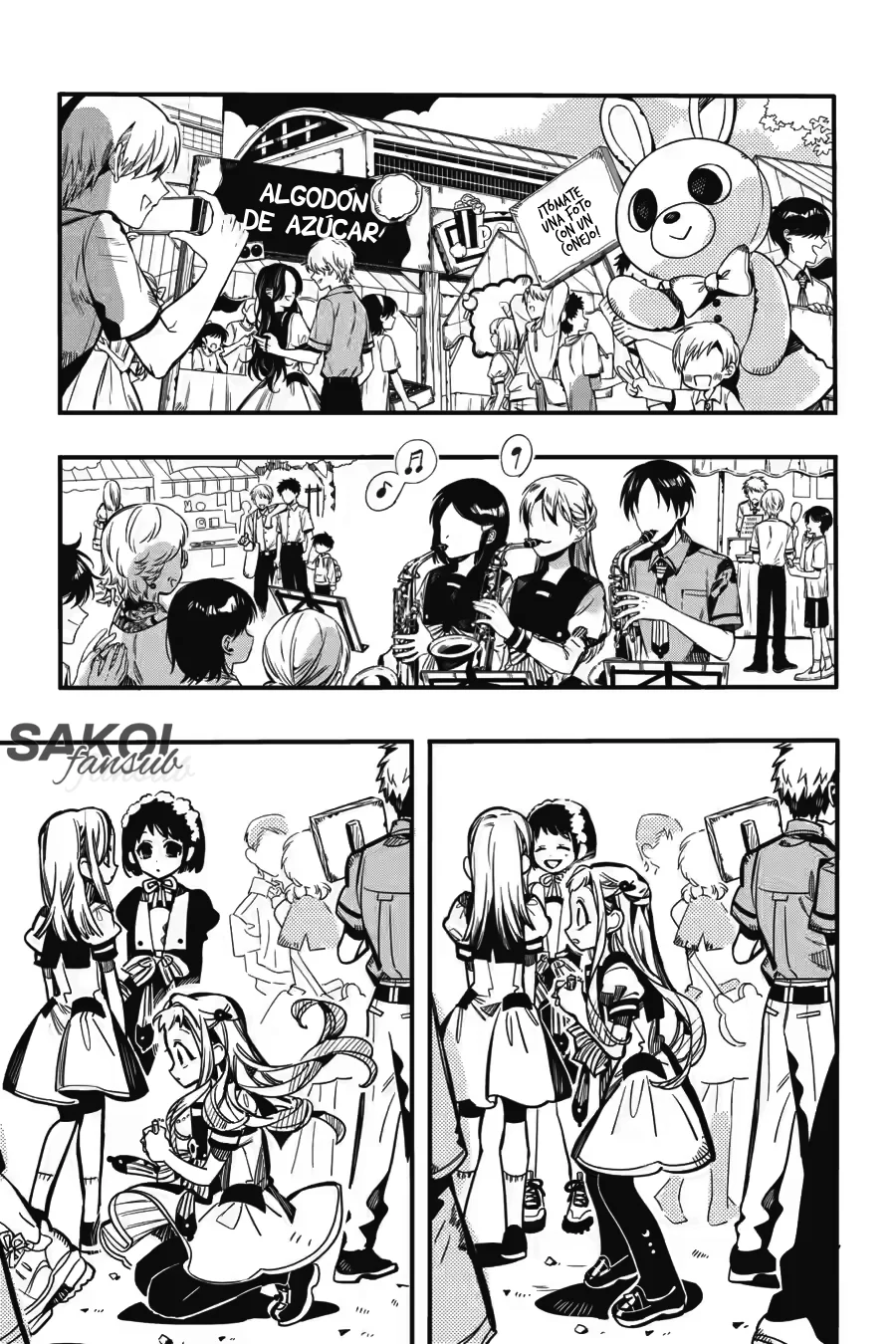 Jibaku Shounen Hanako-kun Capítulo 126 - Página 44