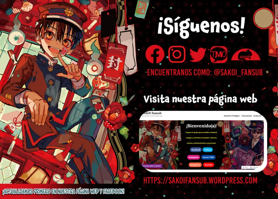 Jibaku Shounen Hanako-kun Capítulo 127.5 - Página 10
