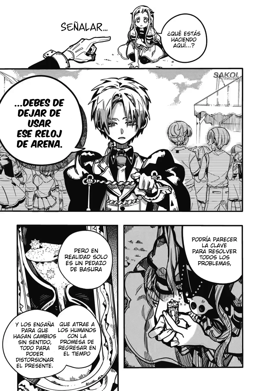 Jibaku Shounen Hanako-kun Capítulo 127 - Página 6