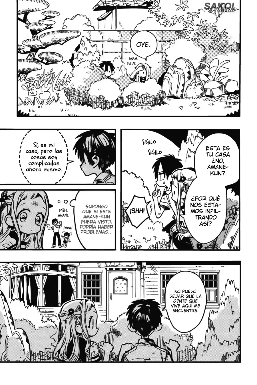 Jibaku Shounen Hanako-kun Capítulo 128 - Página 17