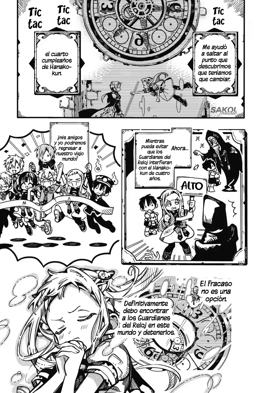 Jibaku Shounen Hanako-kun Capítulo 128 - Página 5