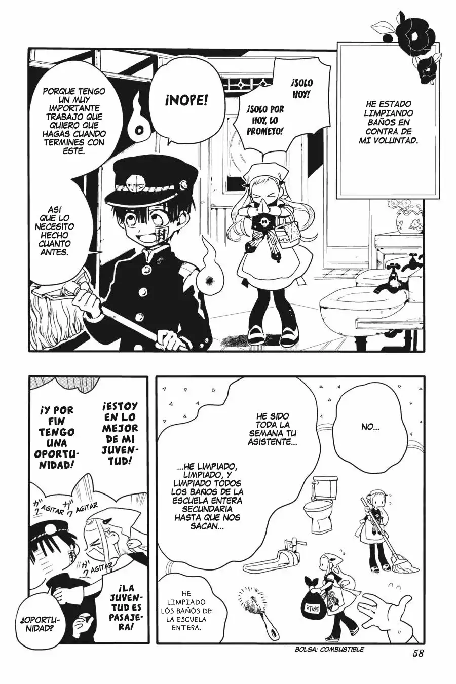 Jibaku Shounen Hanako-kun Capítulo 2 - Página 5
