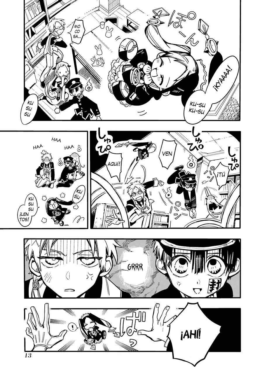 Jibaku Shounen Hanako-kun Capítulo 26 - Página 17