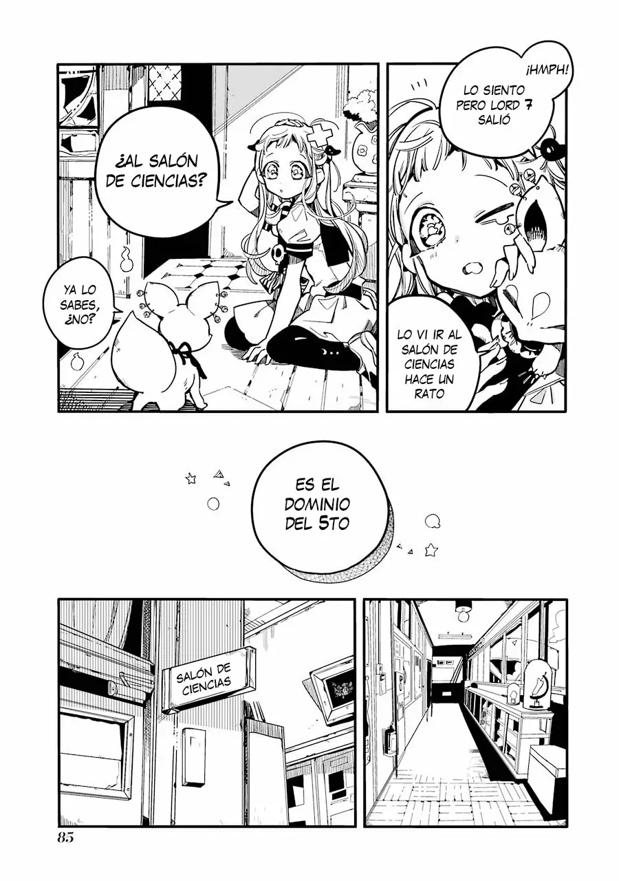 Jibaku Shounen Hanako-kun Capítulo 28 - Página 10