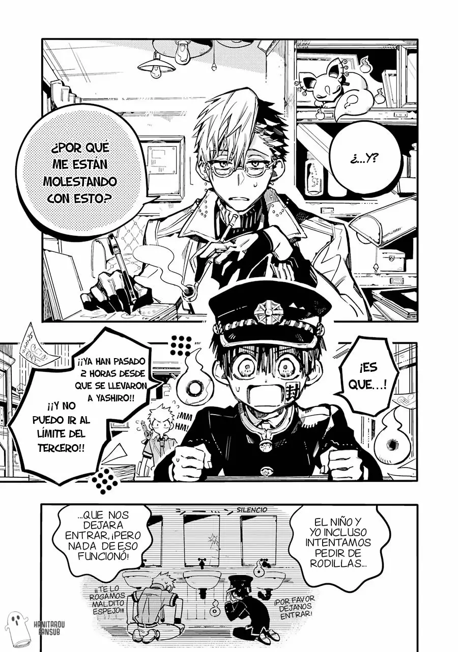 Jibaku Shounen Hanako-kun Capítulo 33 - Página 10