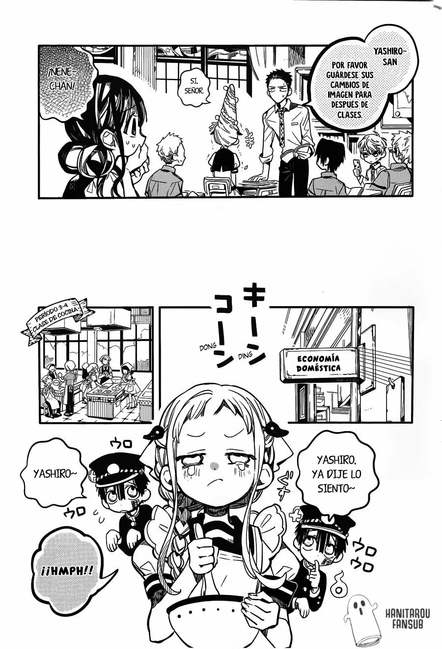 Jibaku Shounen Hanako-kun Capítulo 36 - Página 22