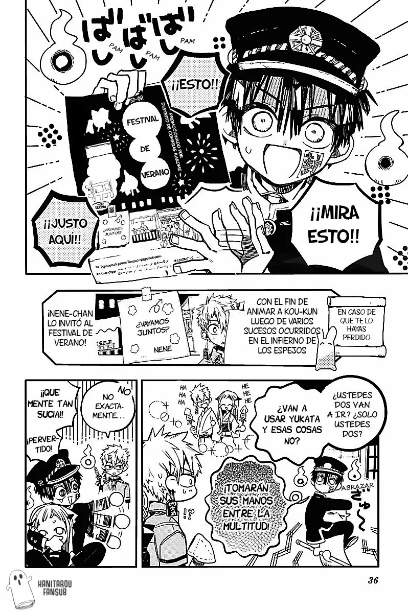 Jibaku Shounen Hanako-kun Capítulo 37 - Página 5