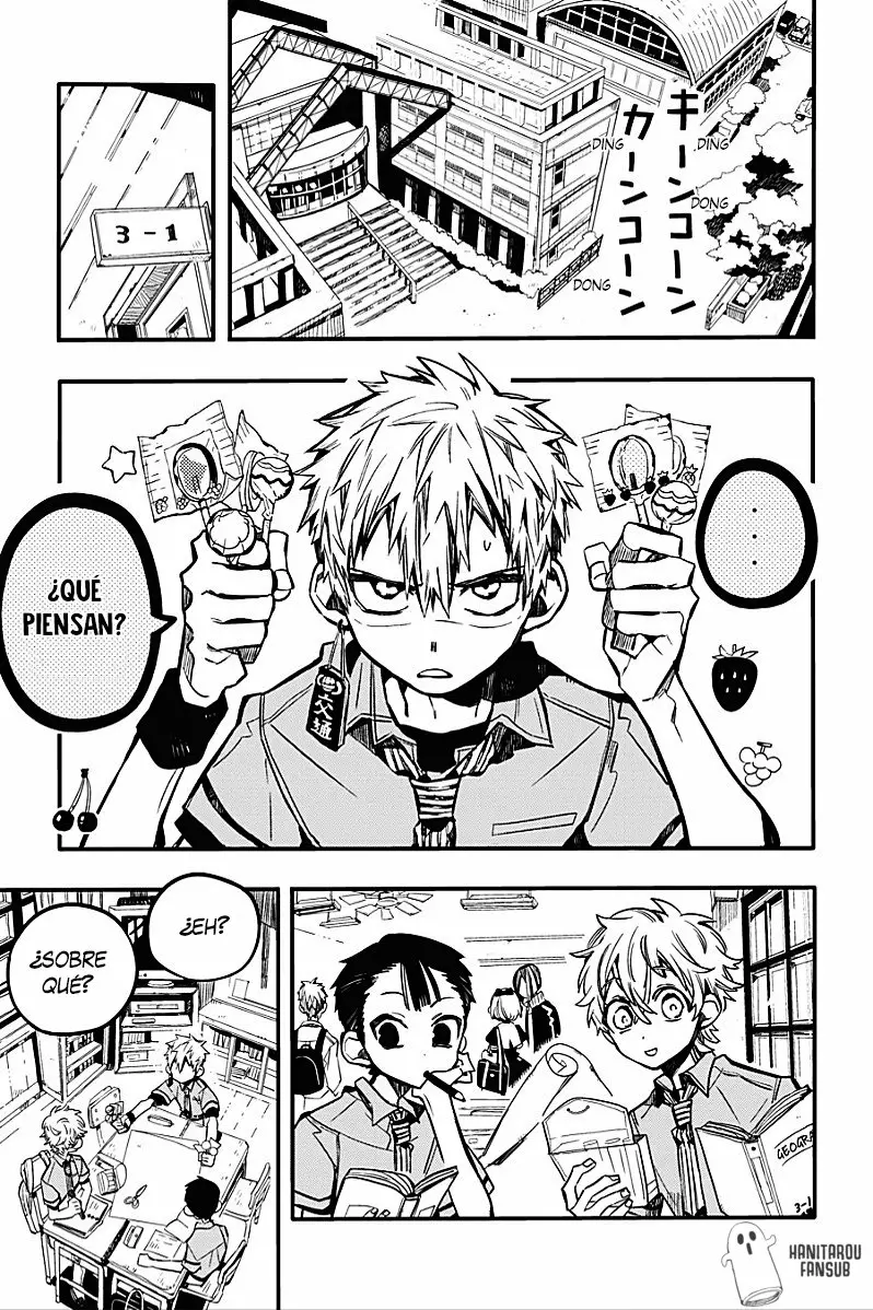Jibaku Shounen Hanako-kun Capítulo 40 - Página 4