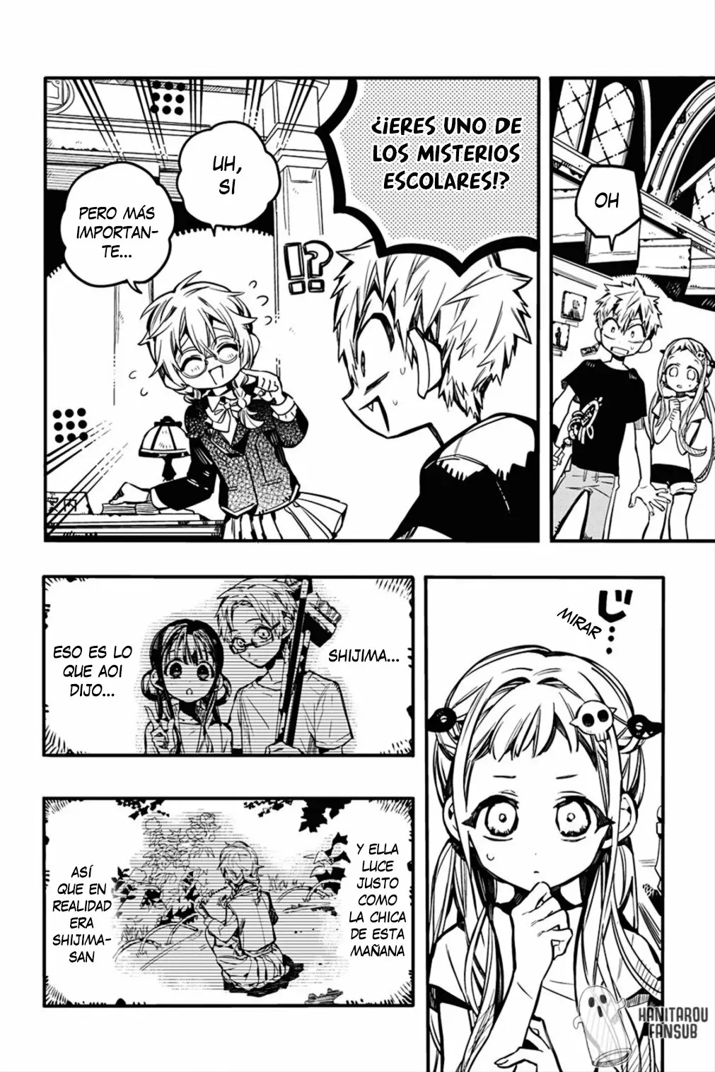 Jibaku Shounen Hanako-kun Capítulo 44 - Página 19