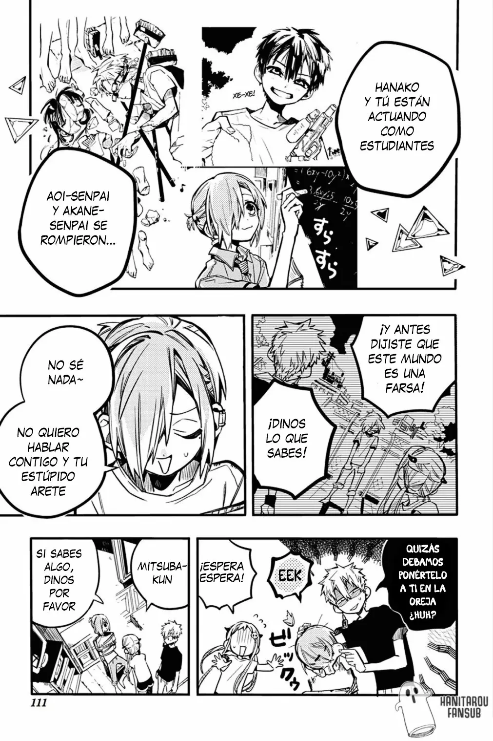 Jibaku Shounen Hanako-kun Capítulo 44 - Página 6