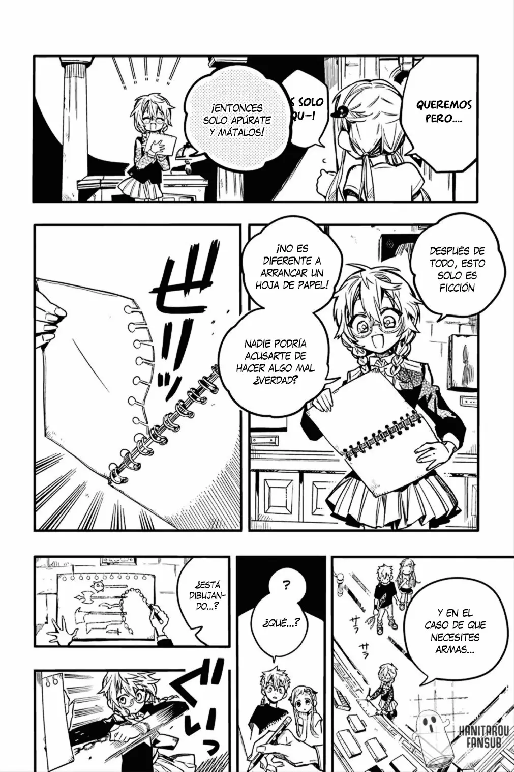 Jibaku Shounen Hanako-kun Capítulo 45 - Página 17