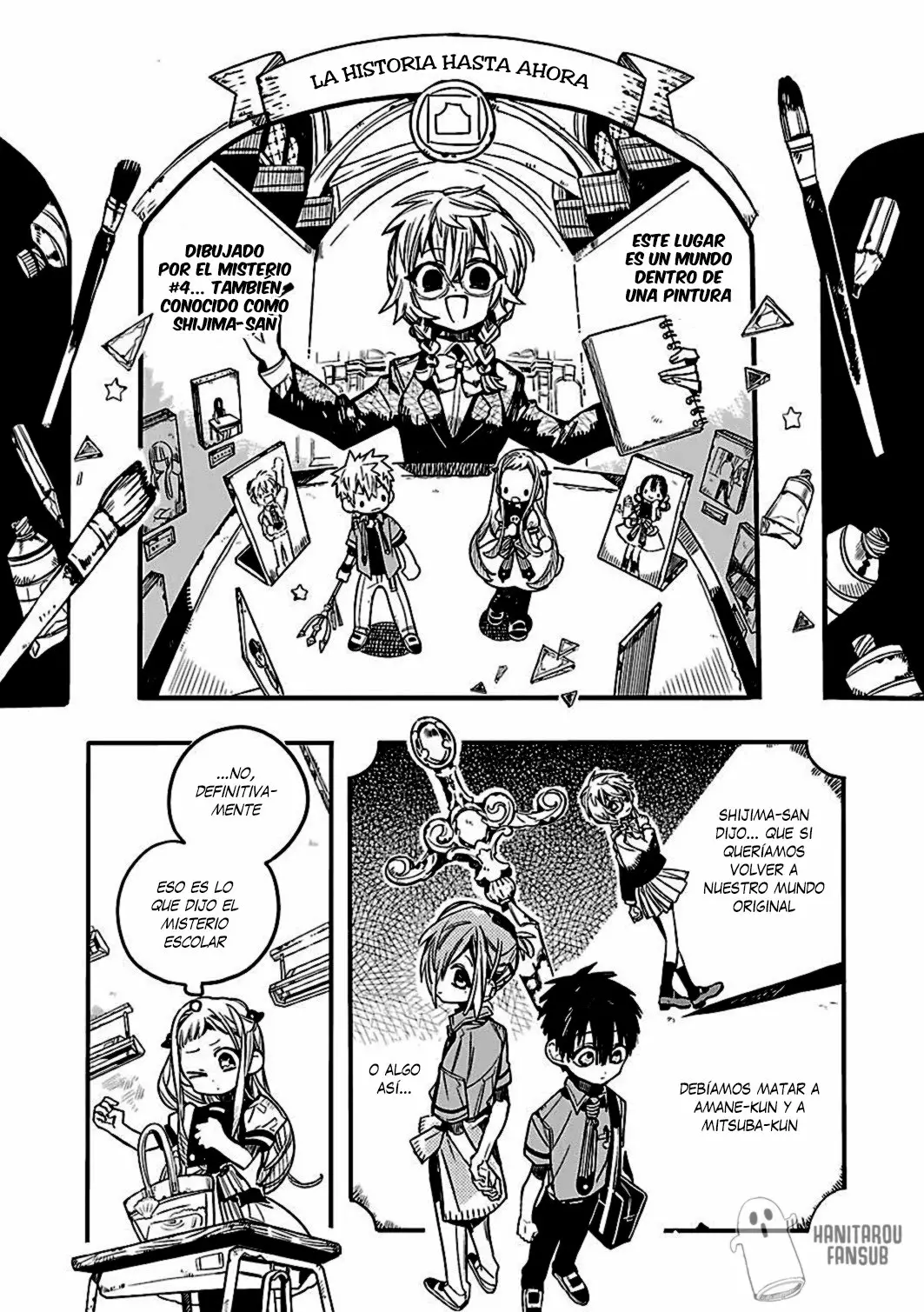 Jibaku Shounen Hanako-kun Capítulo 46 - Página 8