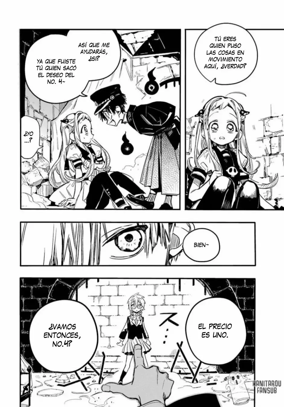 Jibaku Shounen Hanako-kun Capítulo 52 - Página 15
