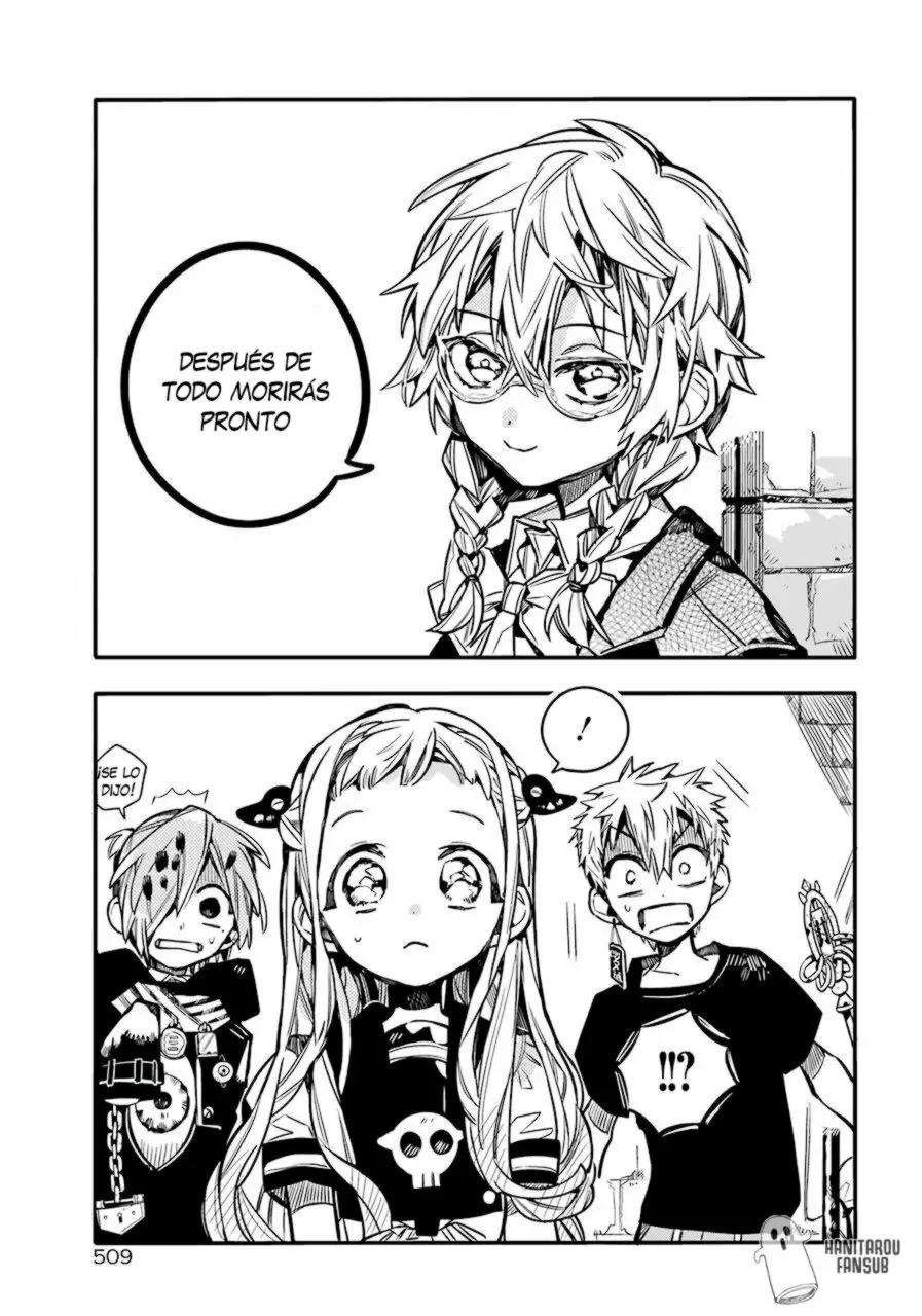 Jibaku Shounen Hanako-kun Capítulo 55 - Página 35
