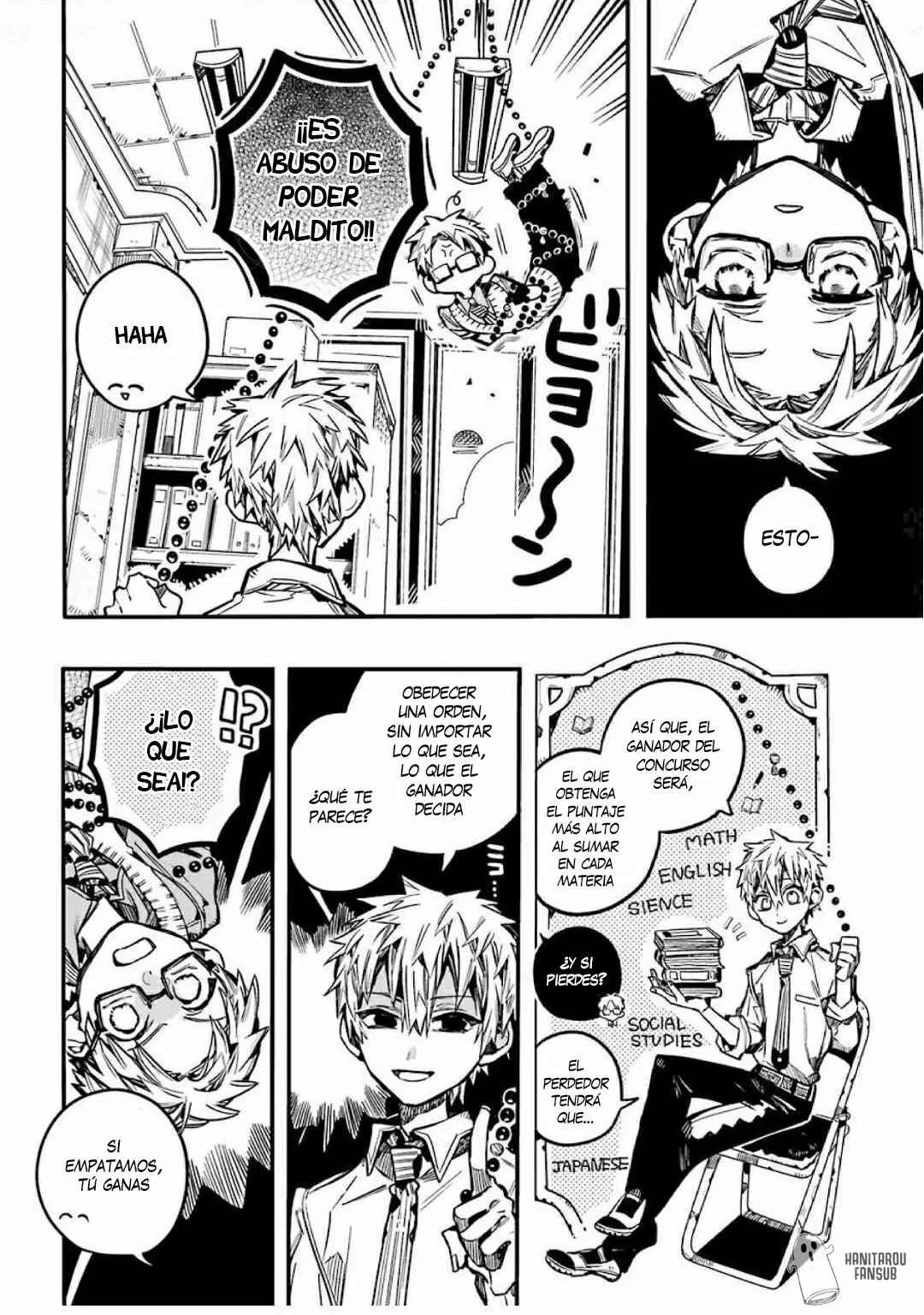Jibaku Shounen Hanako-kun Capítulo 59 - Página 14