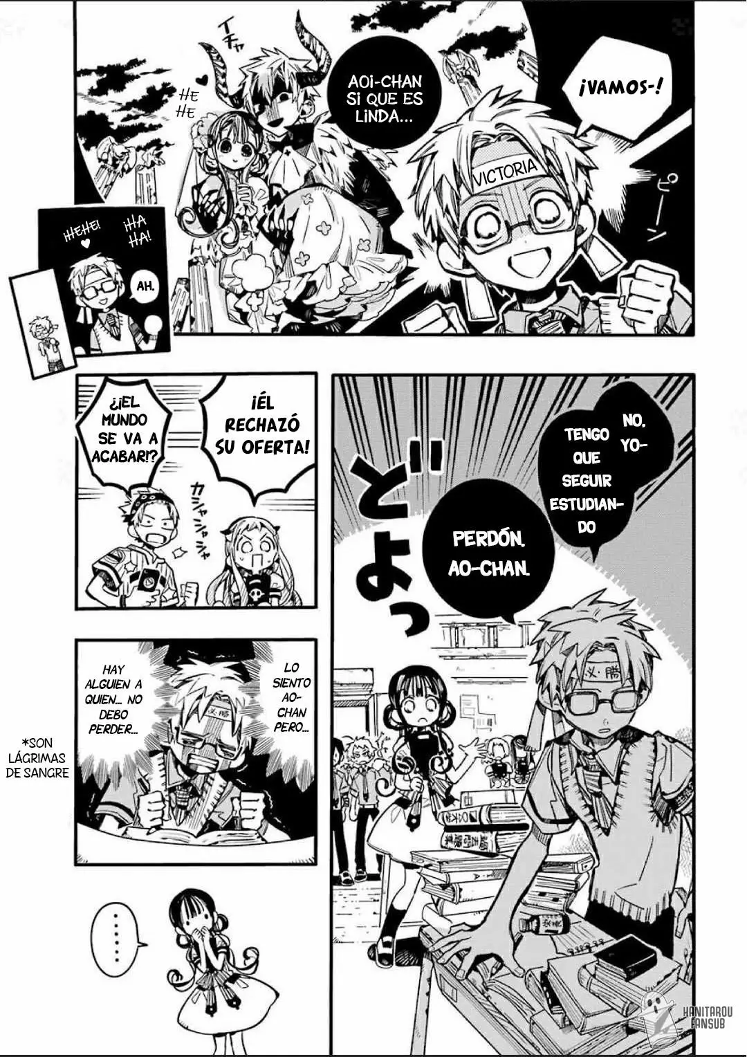 Jibaku Shounen Hanako-kun Capítulo 59 - Página 21