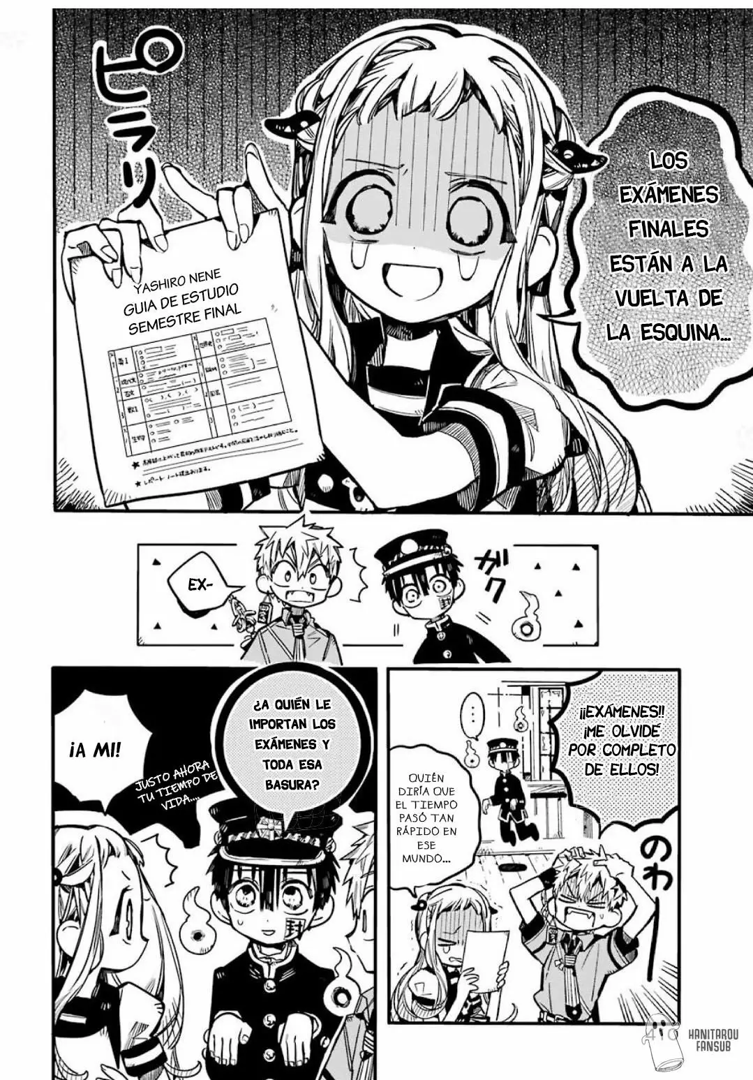 Jibaku Shounen Hanako-kun Capítulo 59 - Página 6