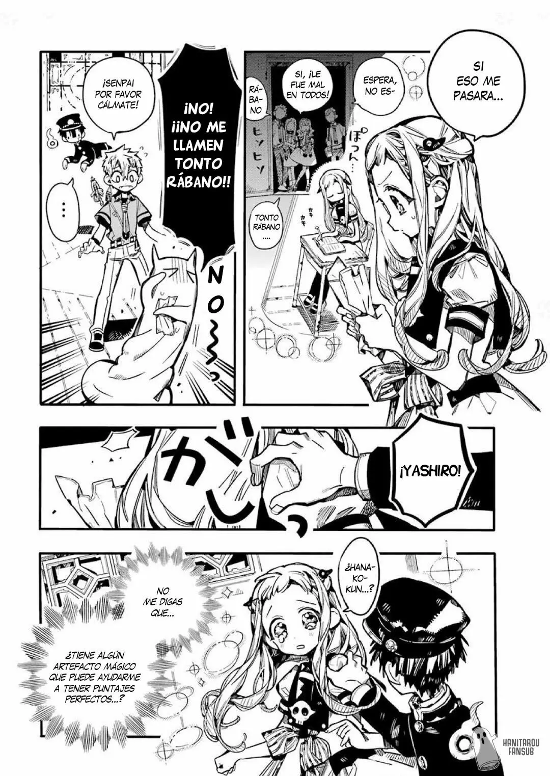 Jibaku Shounen Hanako-kun Capítulo 59 - Página 8
