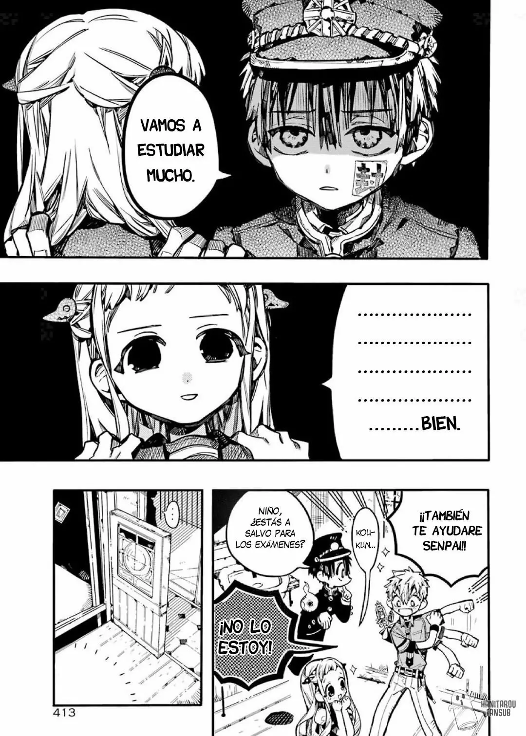 Jibaku Shounen Hanako-kun Capítulo 59 - Página 9