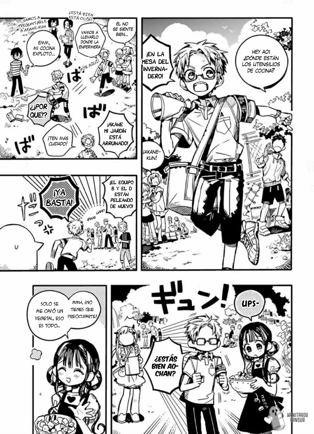 Jibaku Shounen Hanako-kun Capítulo 60 - Página 14