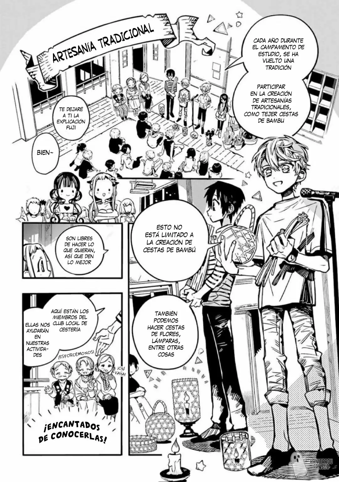 Jibaku Shounen Hanako-kun Capítulo 60 - Página 17