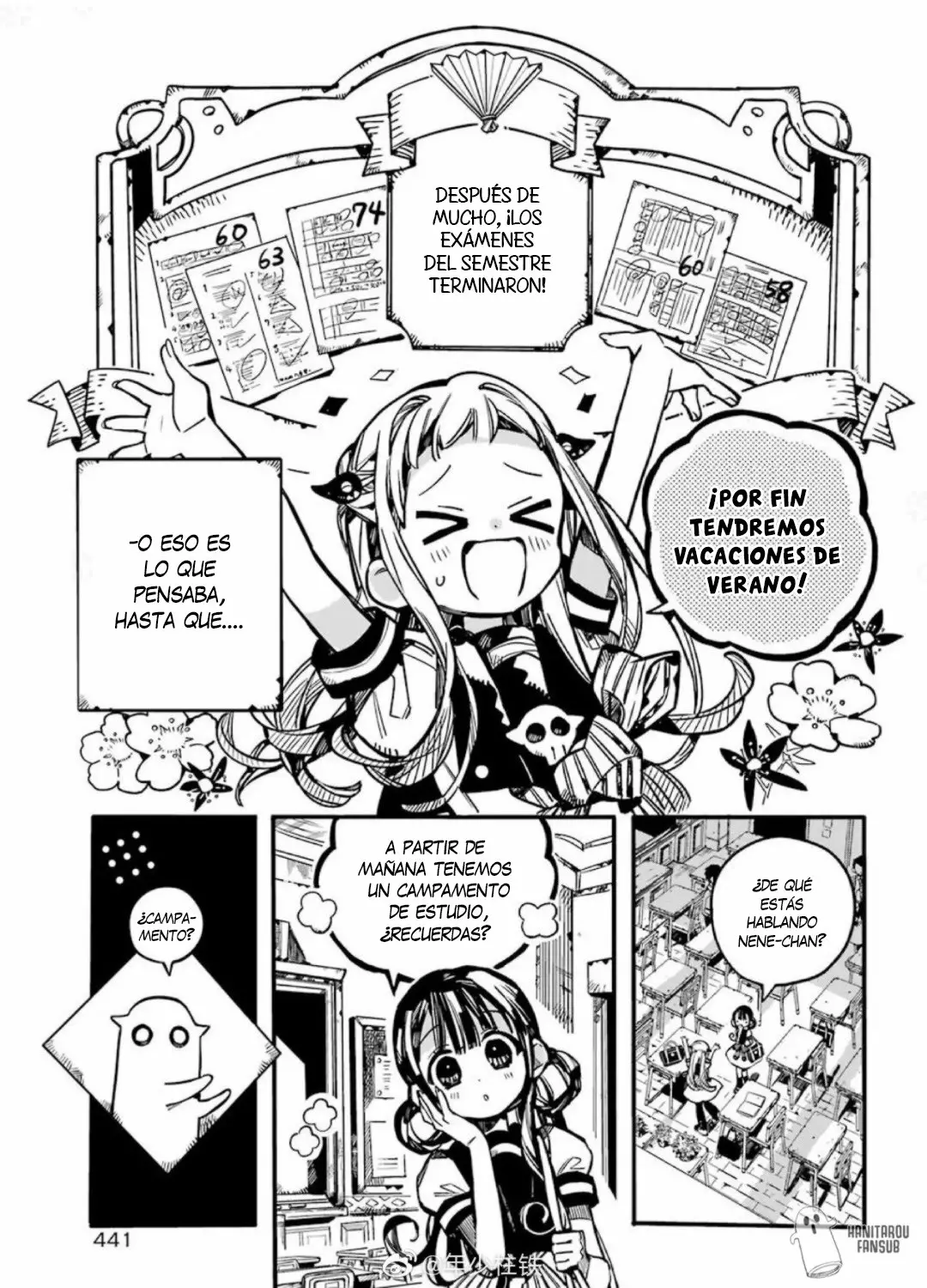 Jibaku Shounen Hanako-kun Capítulo 60 - Página 6