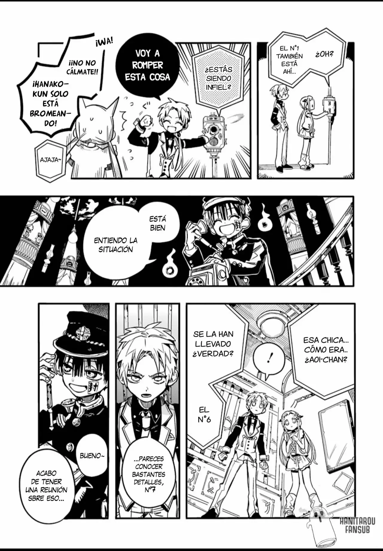 Jibaku Shounen Hanako-kun Capítulo 62 - Página 23