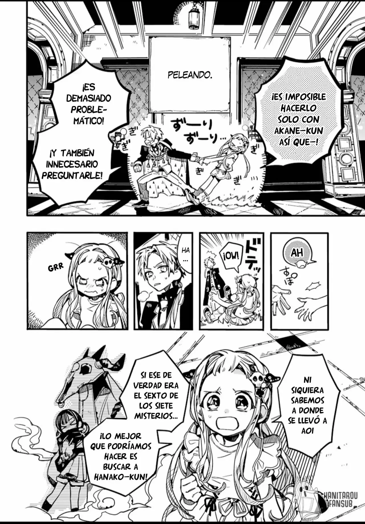 Jibaku Shounen Hanako-kun Capítulo 62 - Página 8