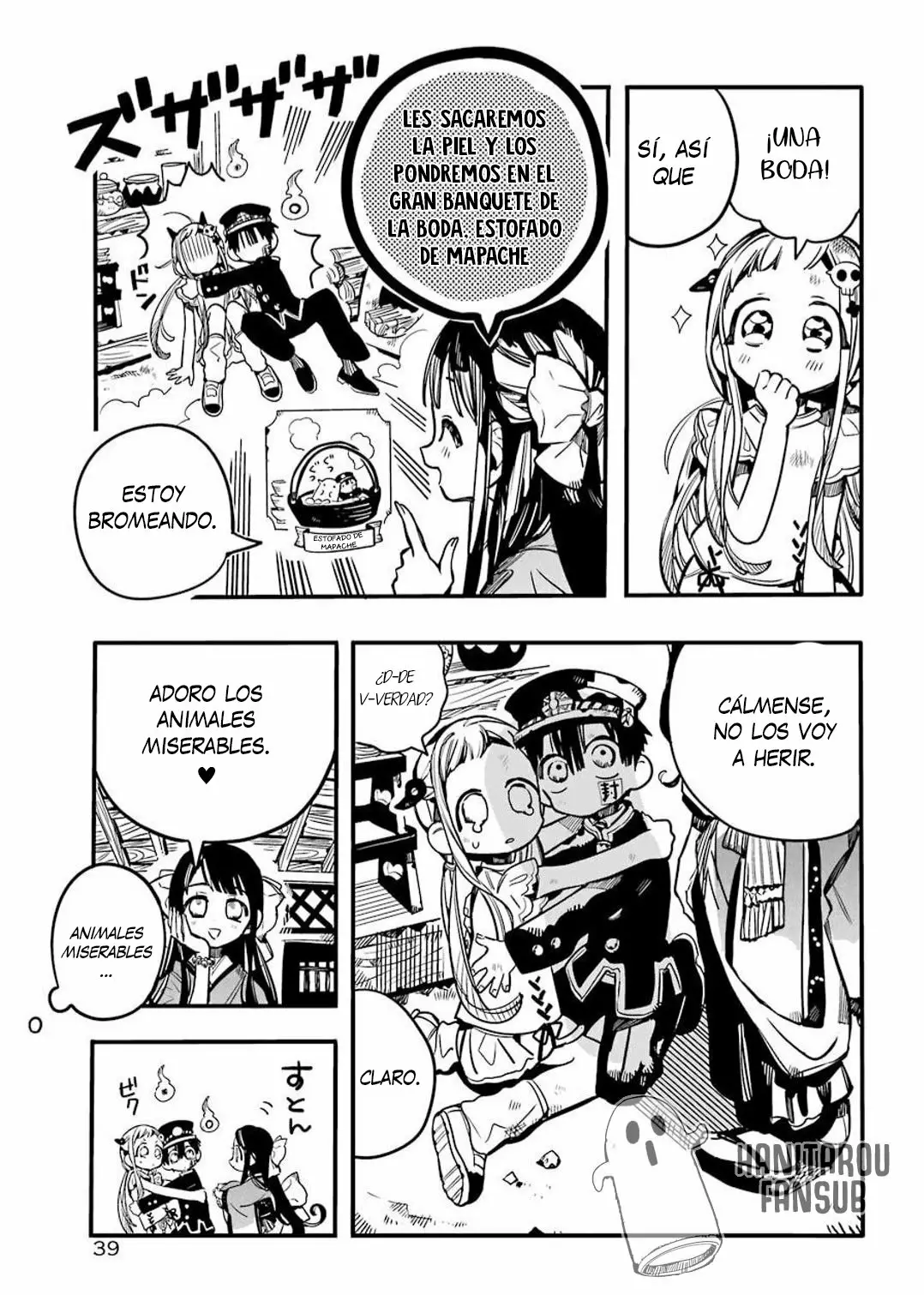 Jibaku Shounen Hanako-kun Capítulo 66 - Página 21