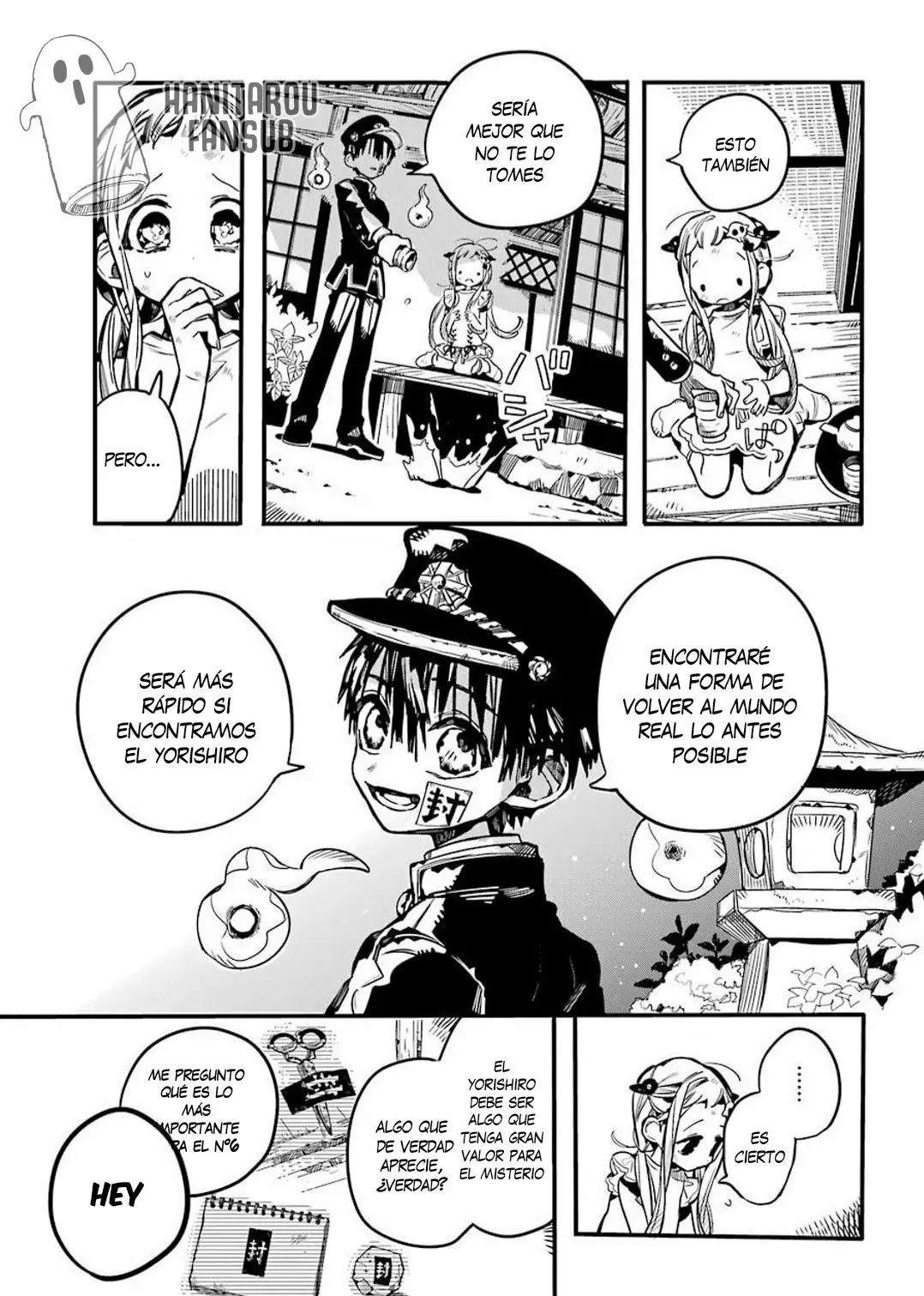 Jibaku Shounen Hanako-kun Capítulo 66 - Página 27