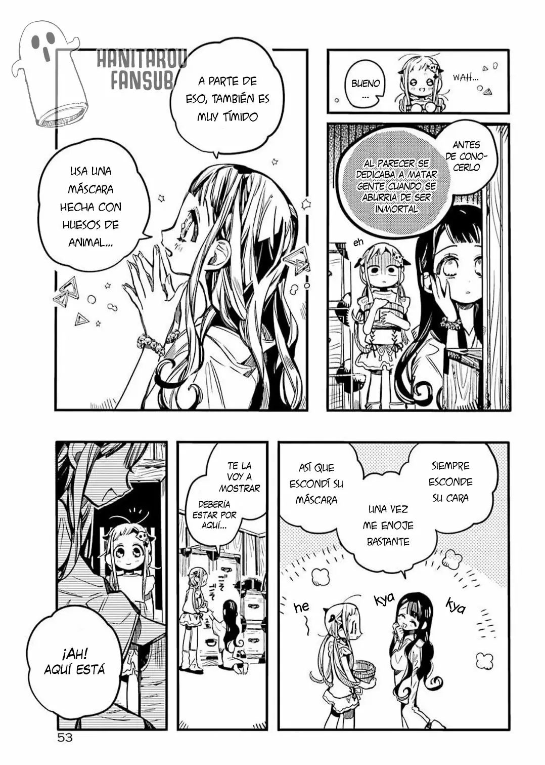 Jibaku Shounen Hanako-kun Capítulo 66 - Página 35