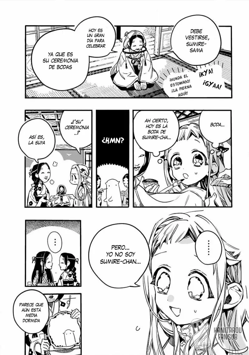 Jibaku Shounen Hanako-kun Capítulo 67 - Página 18