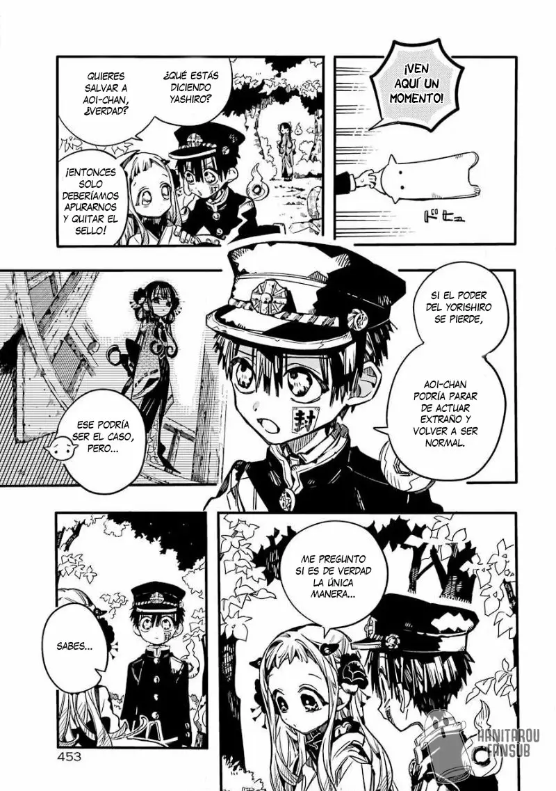 Jibaku Shounen Hanako-kun Capítulo 68 - Página 19
