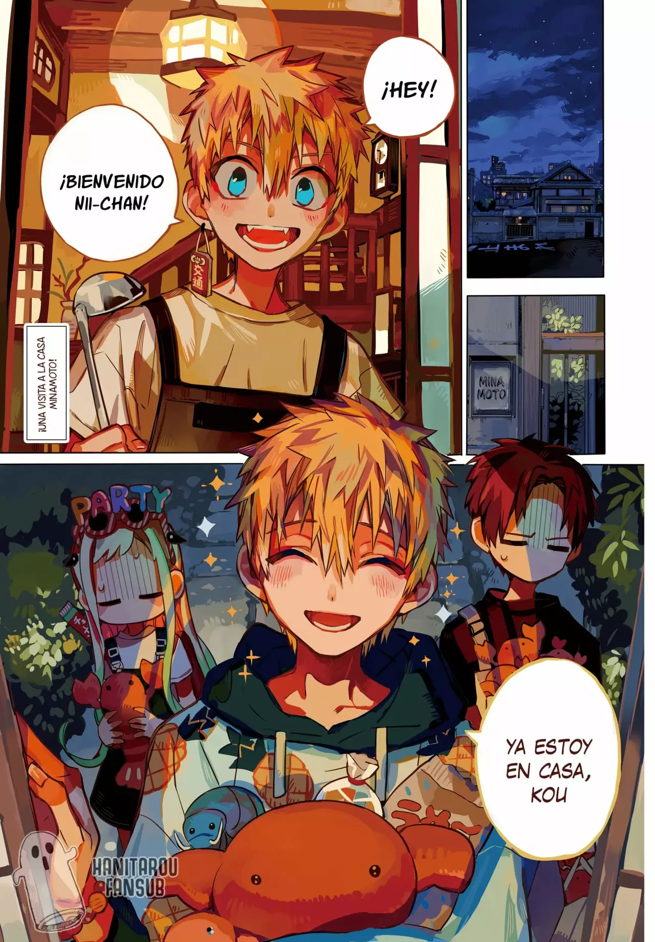 Jibaku Shounen Hanako-kun Capítulo 73 - Página 4