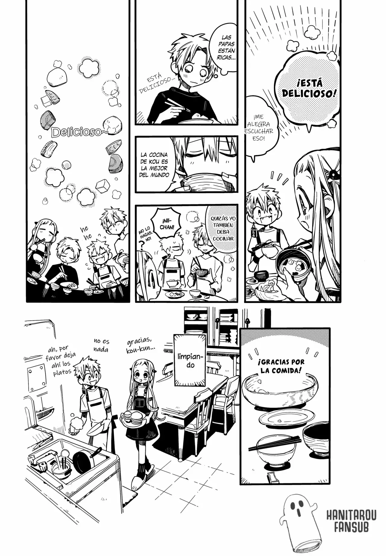 Jibaku Shounen Hanako-kun Capítulo 73 - Página 8