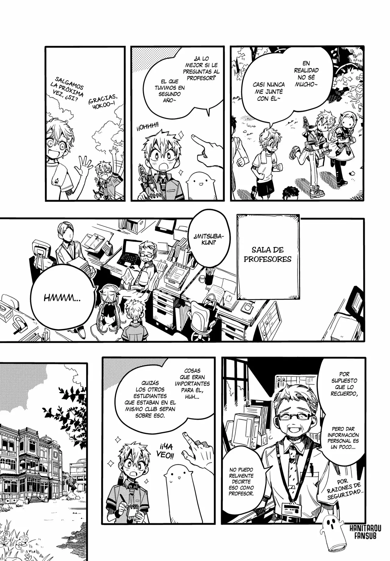 Jibaku Shounen Hanako-kun Capítulo 74 - Página 17